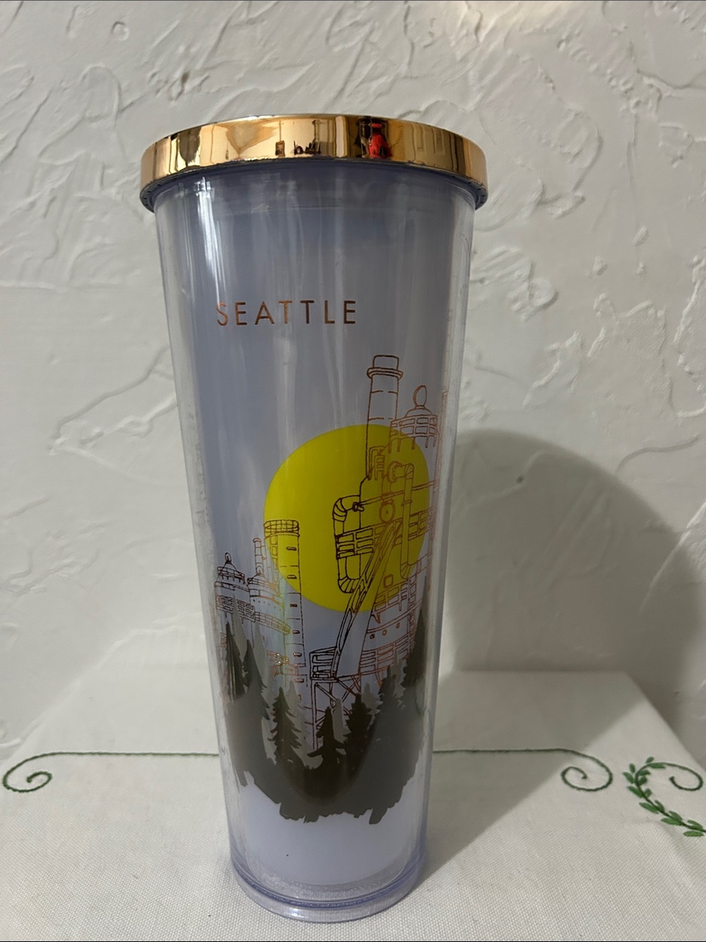 Starbucks 2014 Seattle Gas Works Park 24 oz travel tumbler